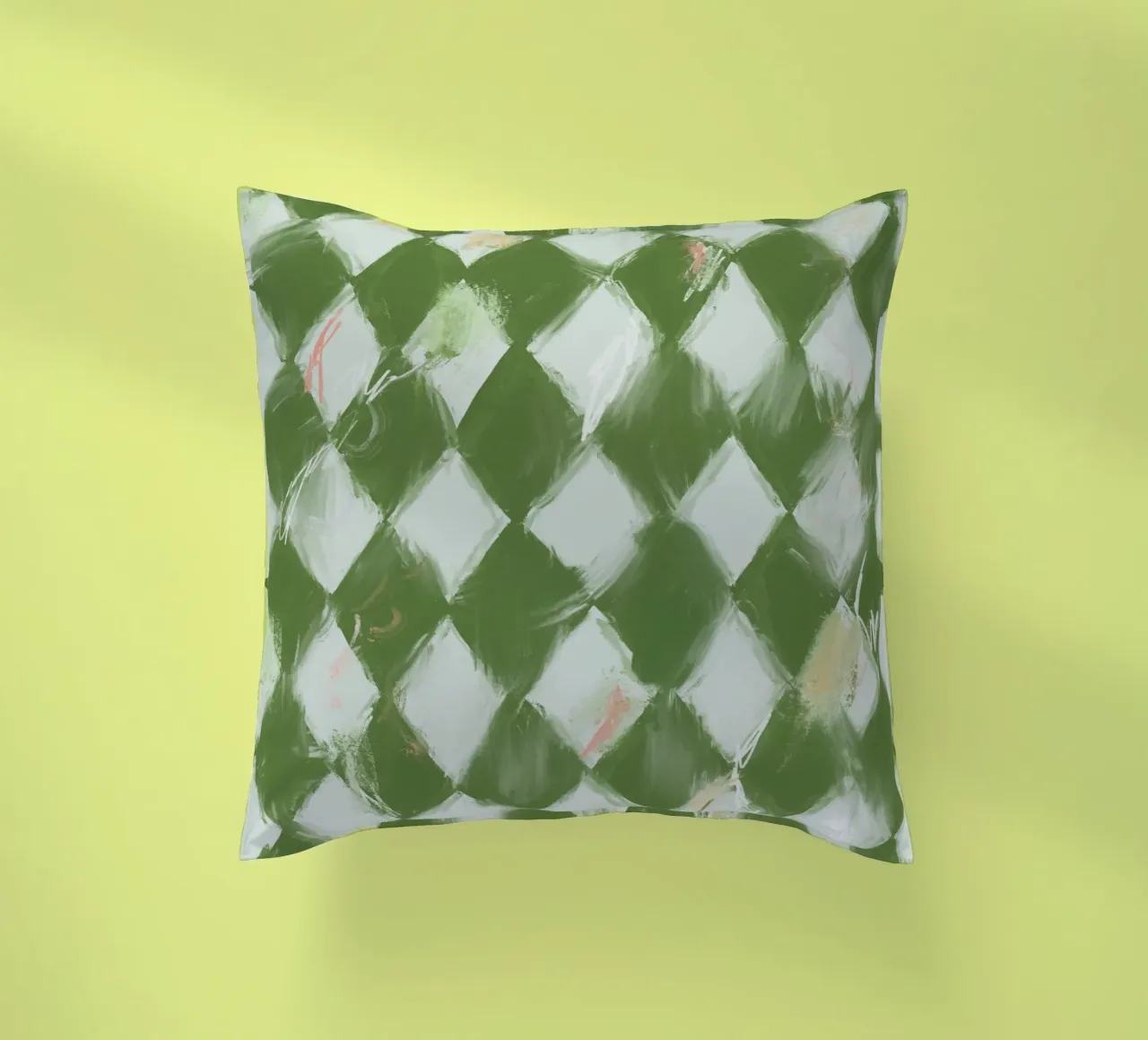Rombos Verdes cuscino da treechild