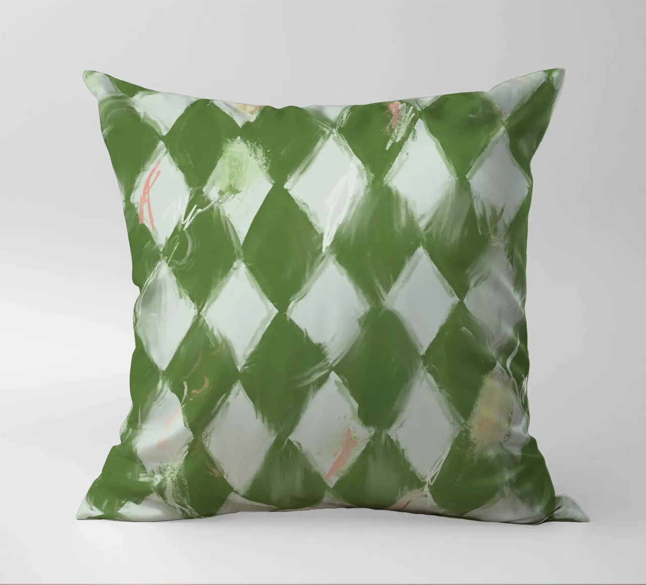 Rombos Verdes cuscino da treechild