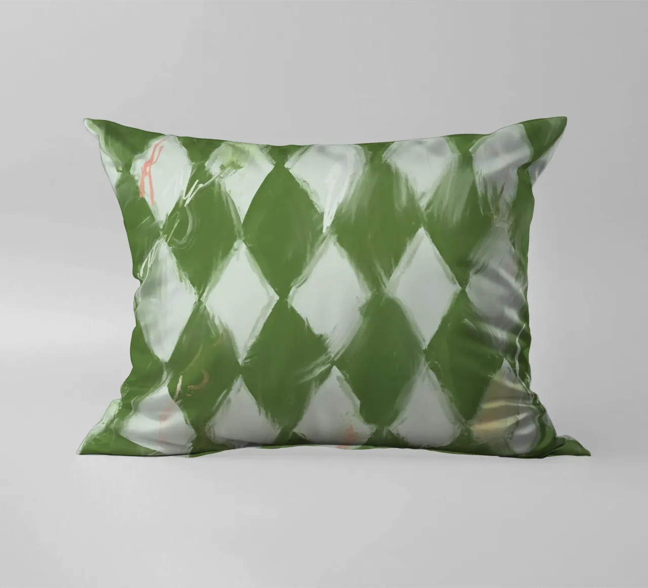 Rombos Verdes cuscino da treechild