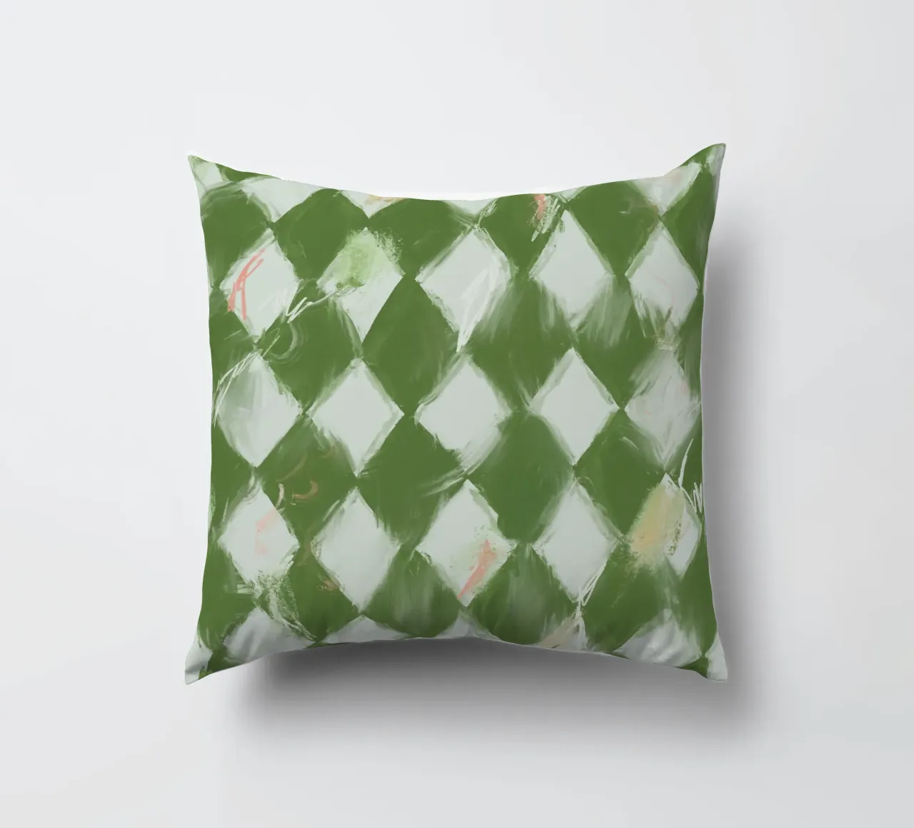 Rombos Verdes cuscino da treechild