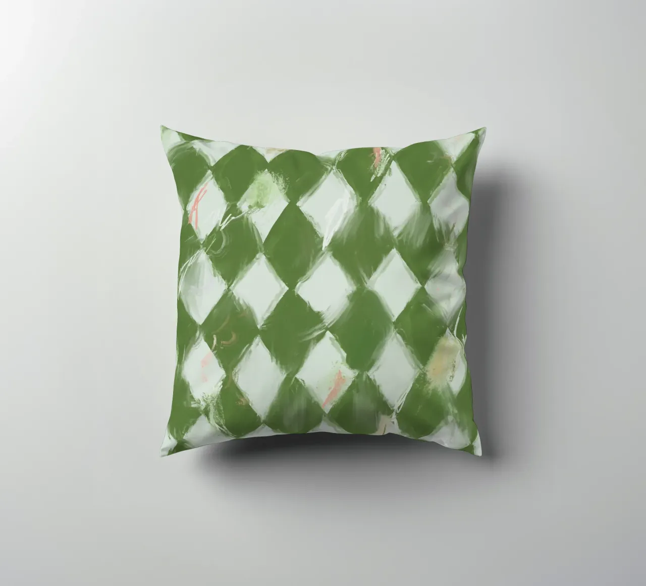Rombos Verdes cuscino da treechild