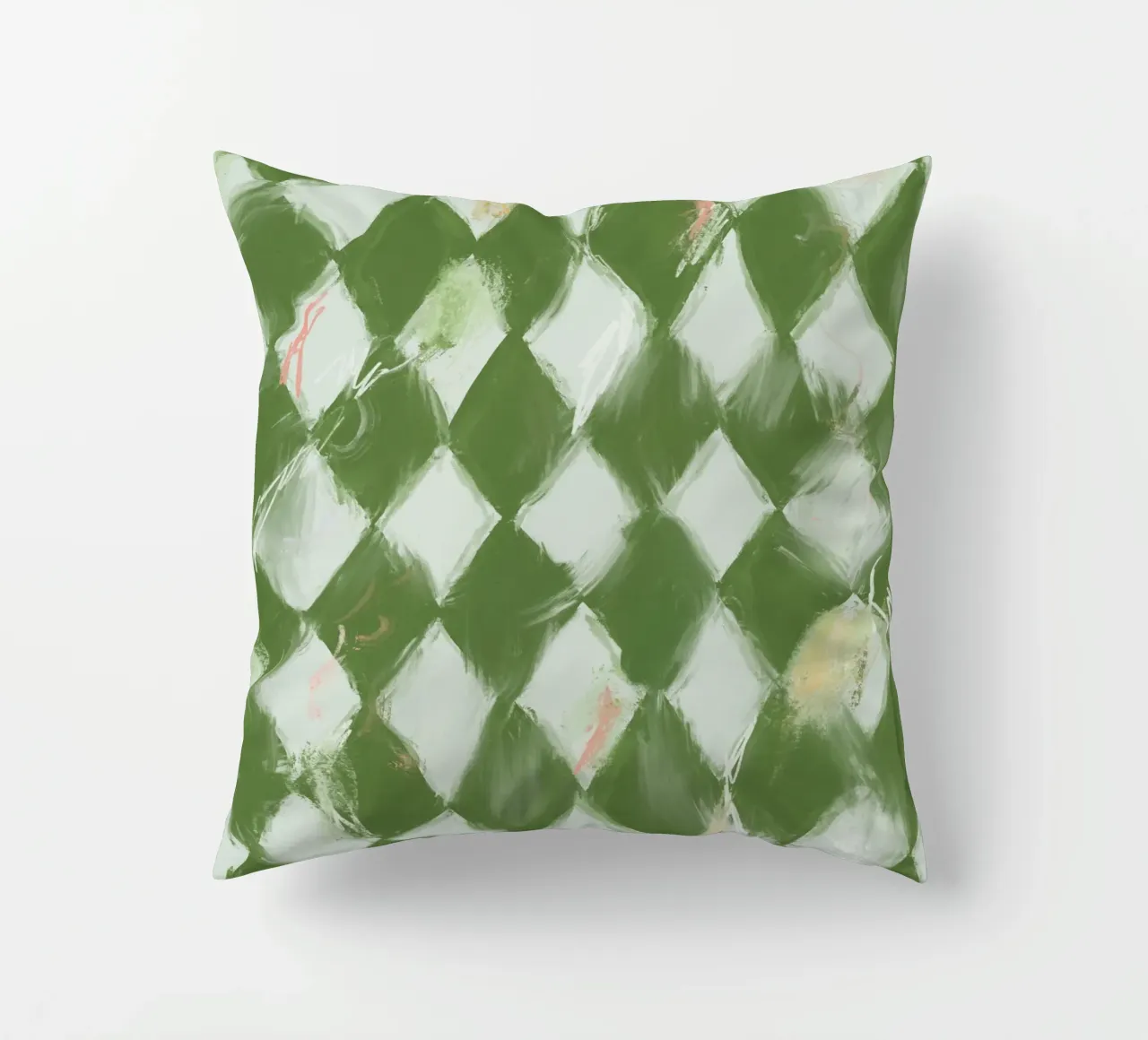 Rombos Verdes cuscino da treechild