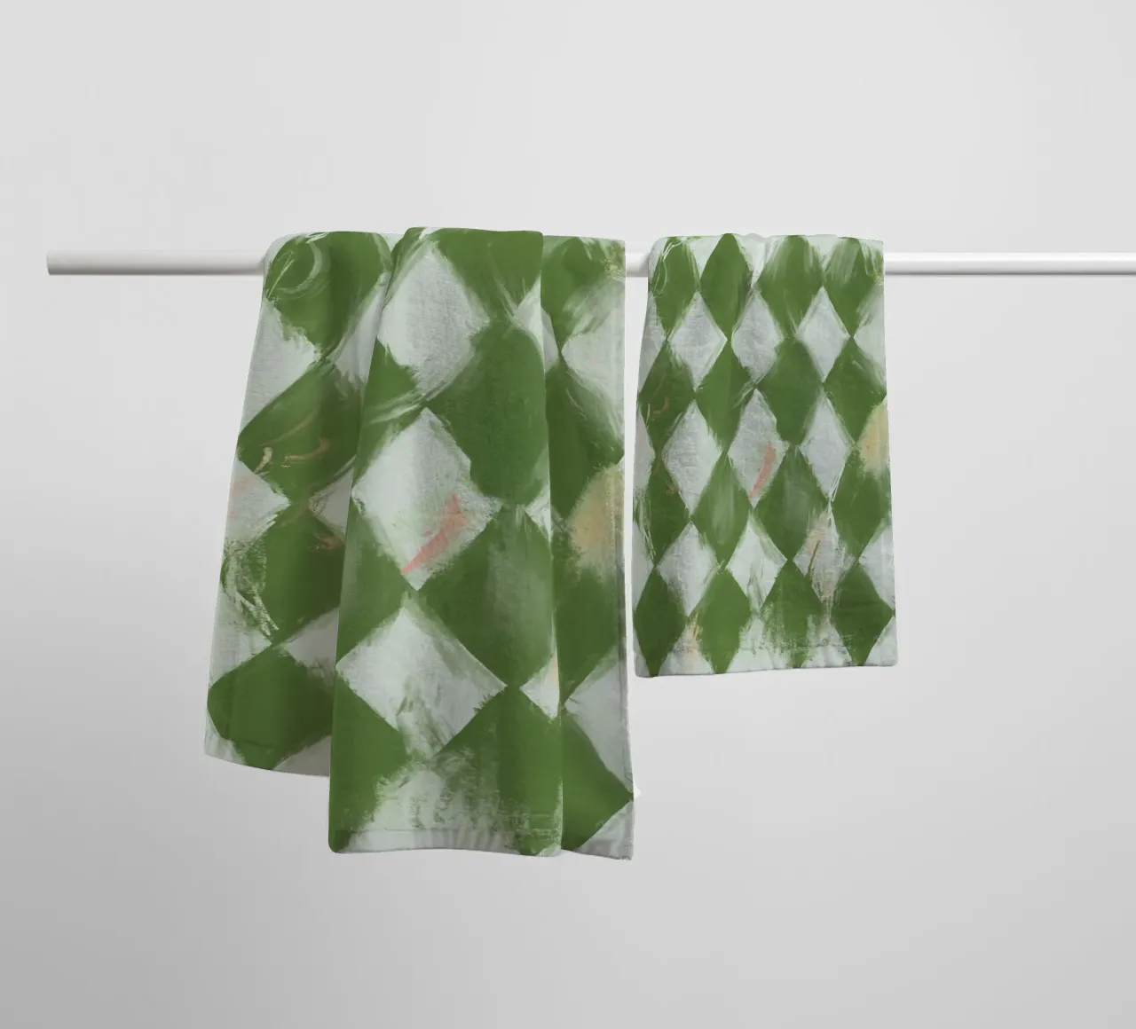 Rombos Verdes asciugamano da bagno da treechild