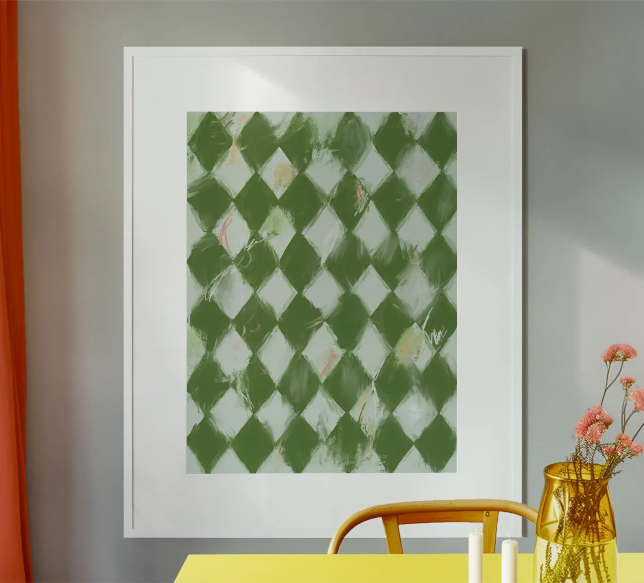 Rombos Verdes poster da treechild