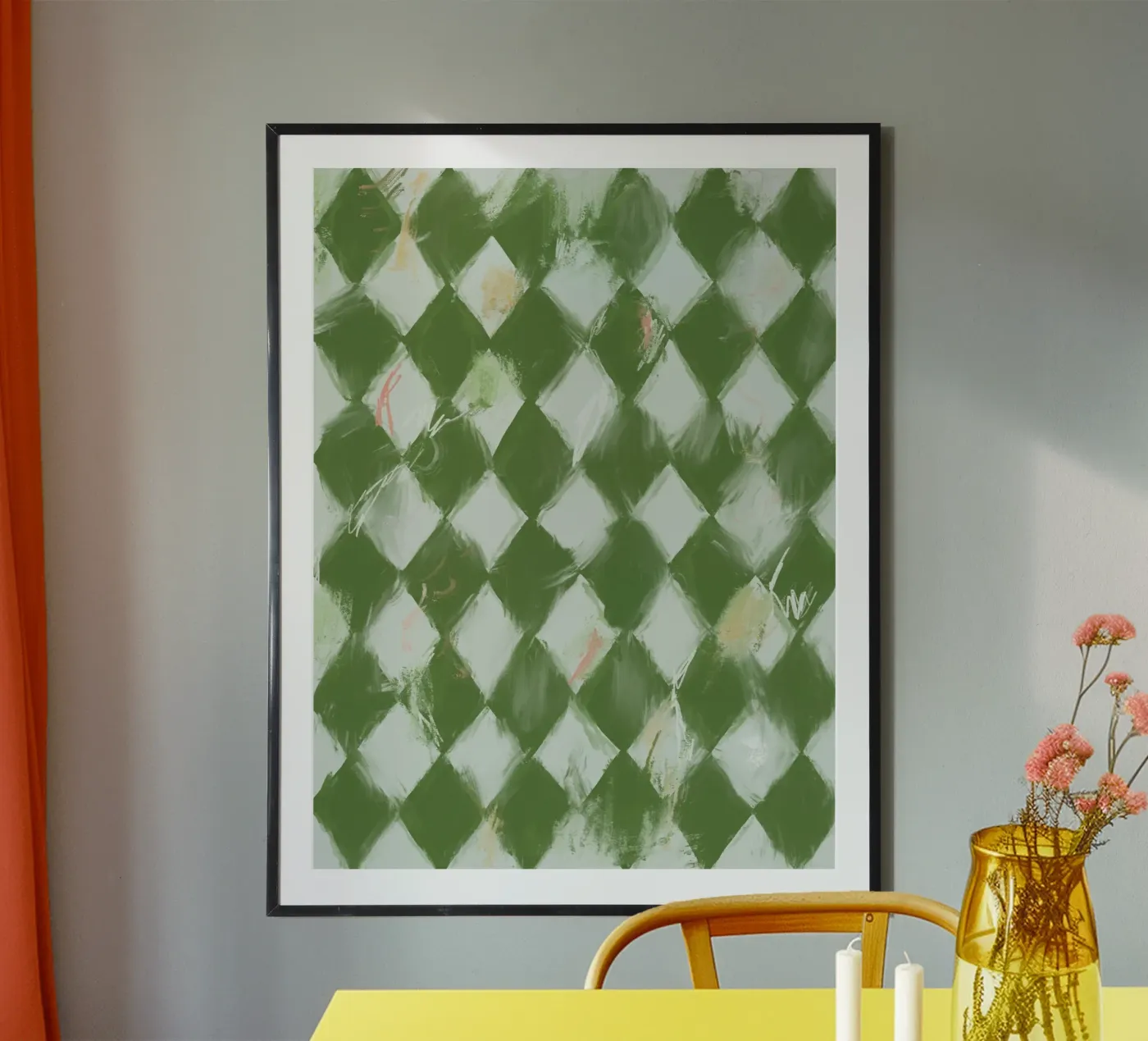 Rombos Verdes poster da treechild