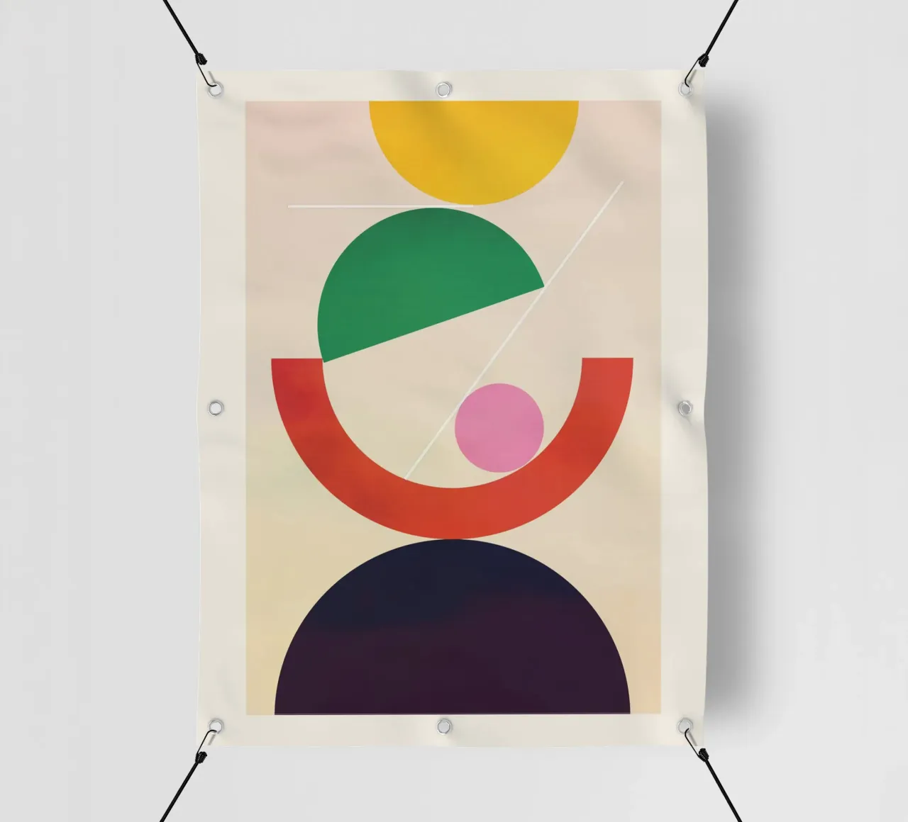 Forme geometriche 118 telo in pvc da Gaite