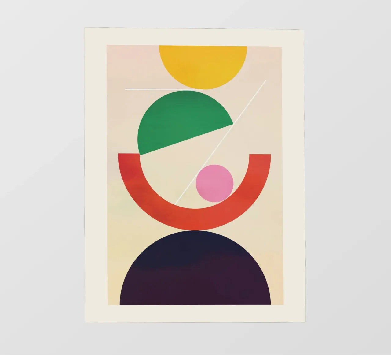 Forme geometriche 118 telo in pvc da Gaite