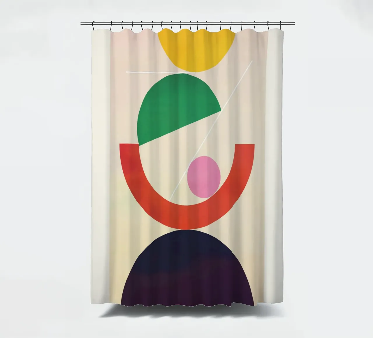 Forme geometriche 118 tenda da doccia da Gaite
