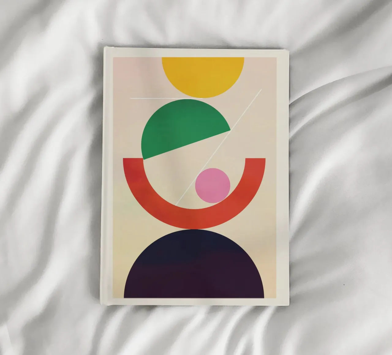 Geometric Shapes 118 notebook by Gaite
