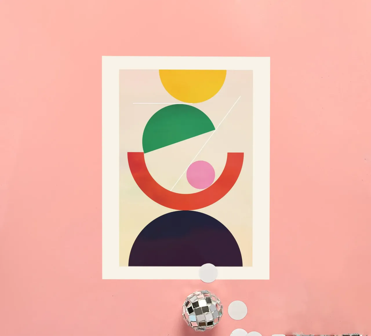 Geometric Shapes 118 sticker by Gaite