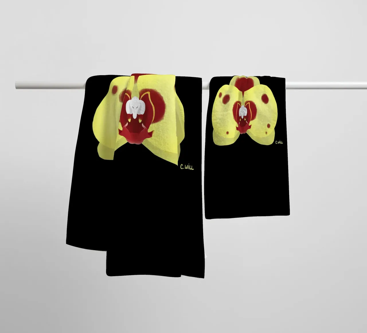 Orchidea elefante asciugamano da bagno da C.WILL