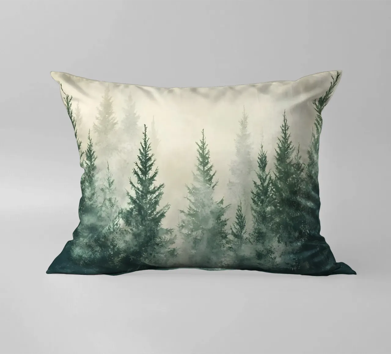 Foresta nebbiosa cuscino da IamHomeStudio