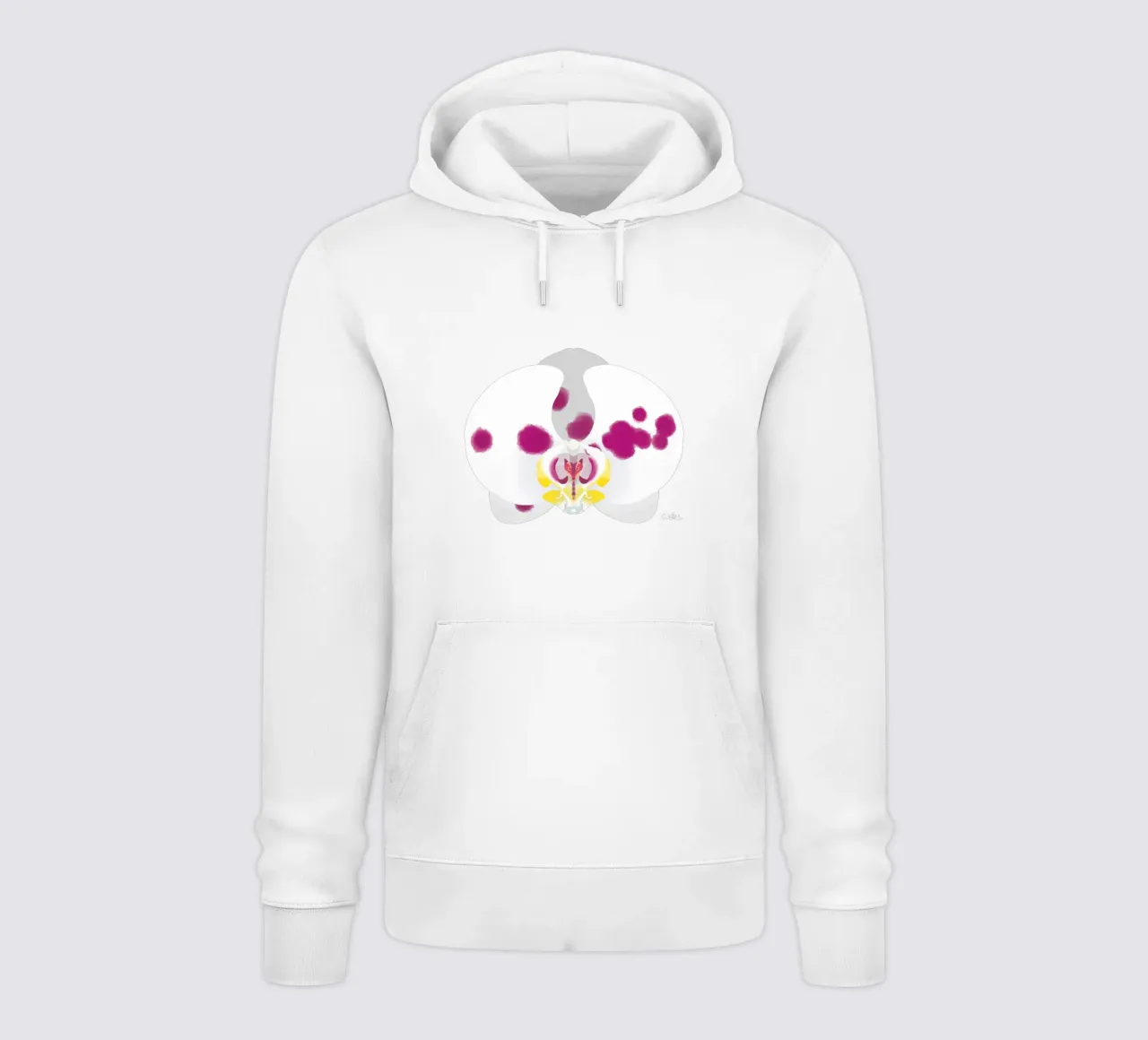 Orchidea lupo felpa con cappuccio da C.WILL