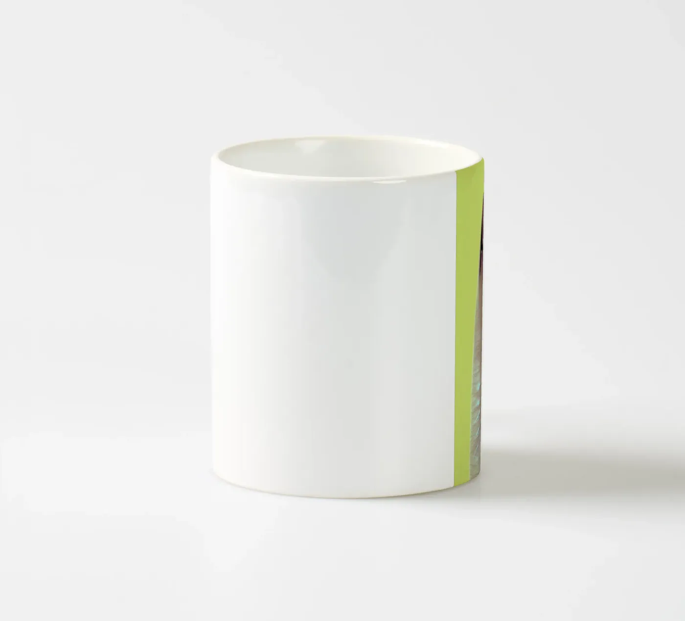 Attack! Yellow ceramic mug by Ballack Art House