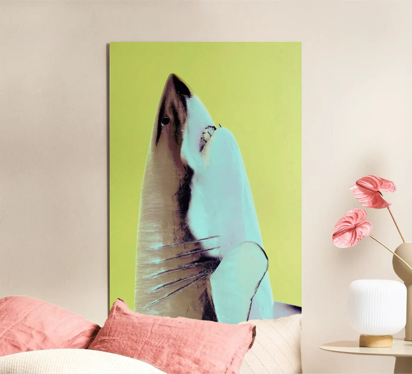 Attack! Yellow alluminio dibond da Ballack Art House