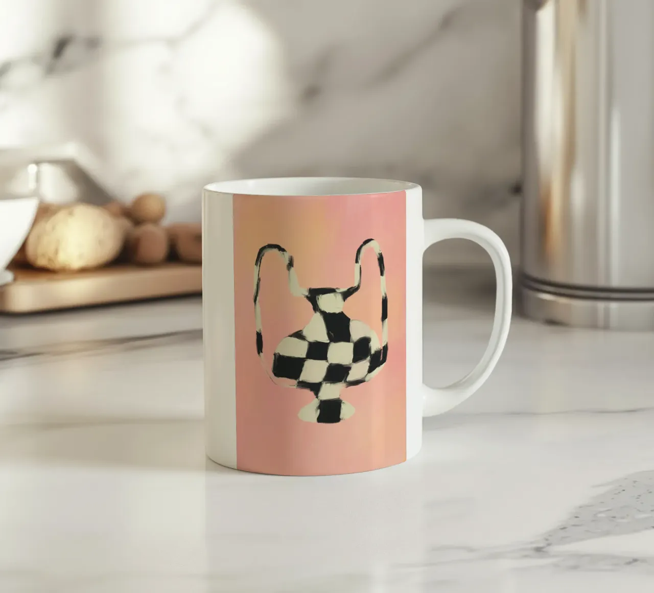 Vase à Carreaux tazza in ceramica da treechild