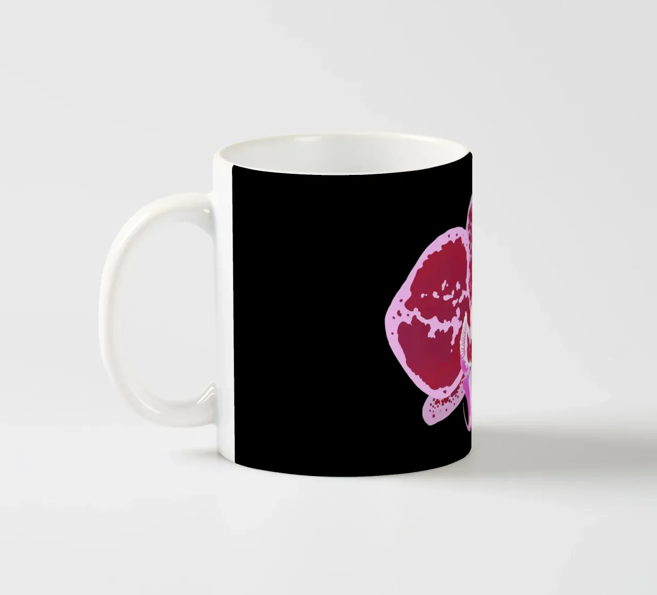 Gatto orchidea tazza in ceramica da C.WILL