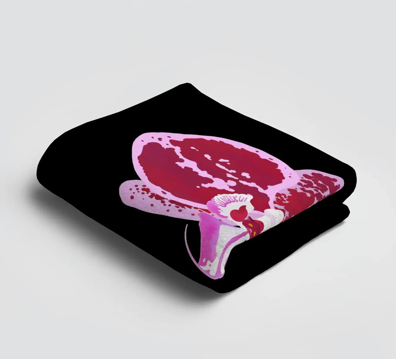 Gatto orchidea asciugamano da bagno da C.WILL