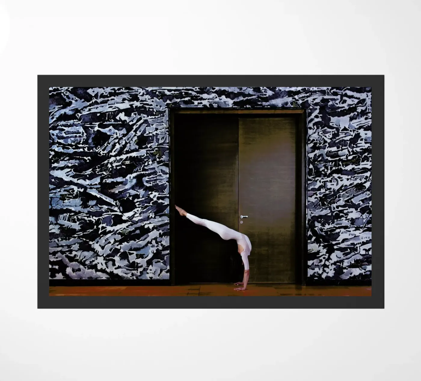 Belgrade #3 doormat by The Urban Yoga