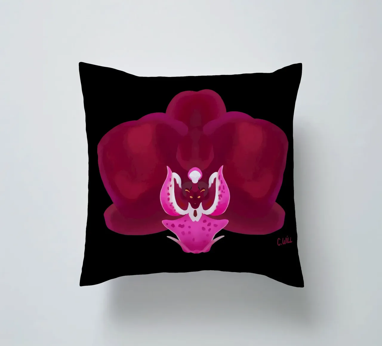 Orchidea pantera cuscino da C.WILL