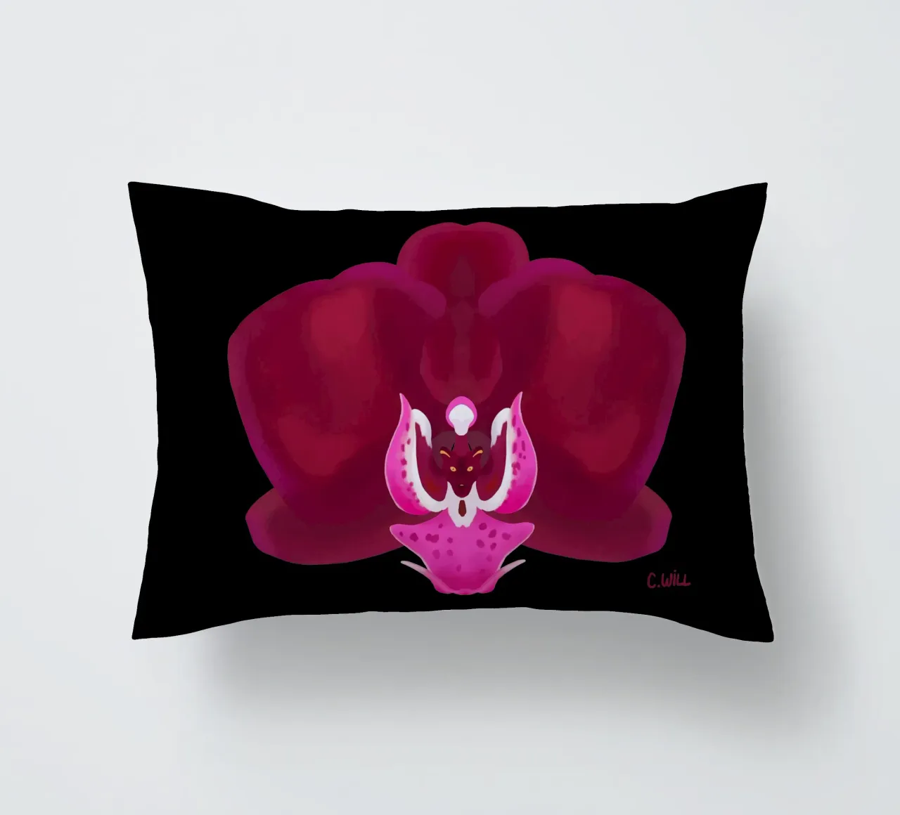 Orchidea pantera cuscino da C.WILL