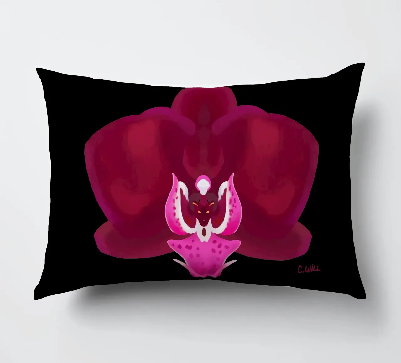 Orchidea pantera cuscino da C.WILL