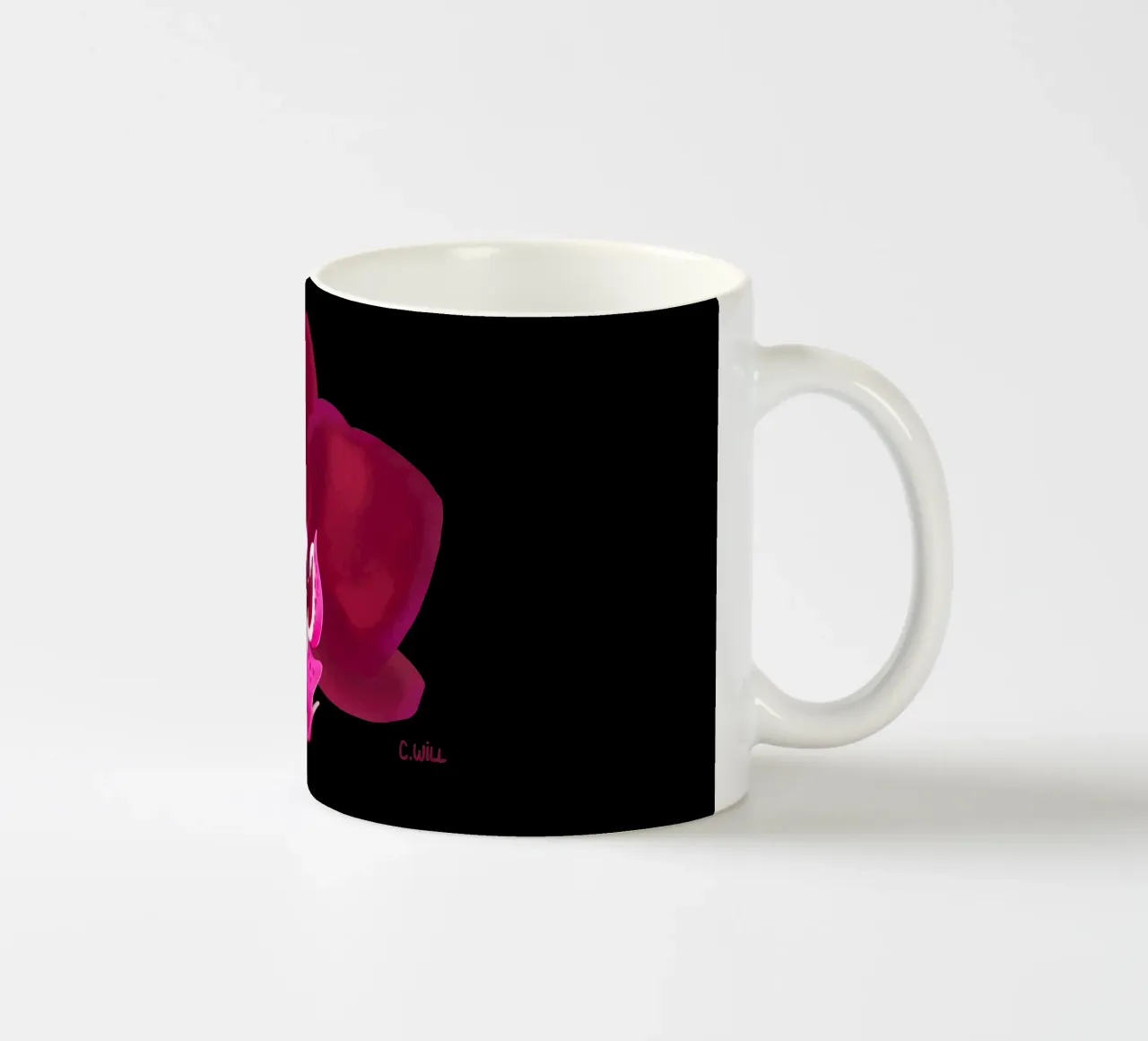 Orchidea pantera tazza in ceramica da C.WILL