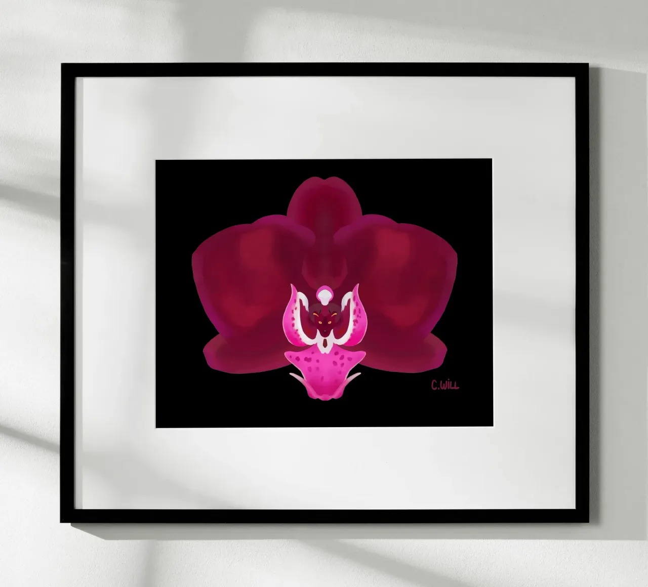 Orchidea pantera poster da C.WILL