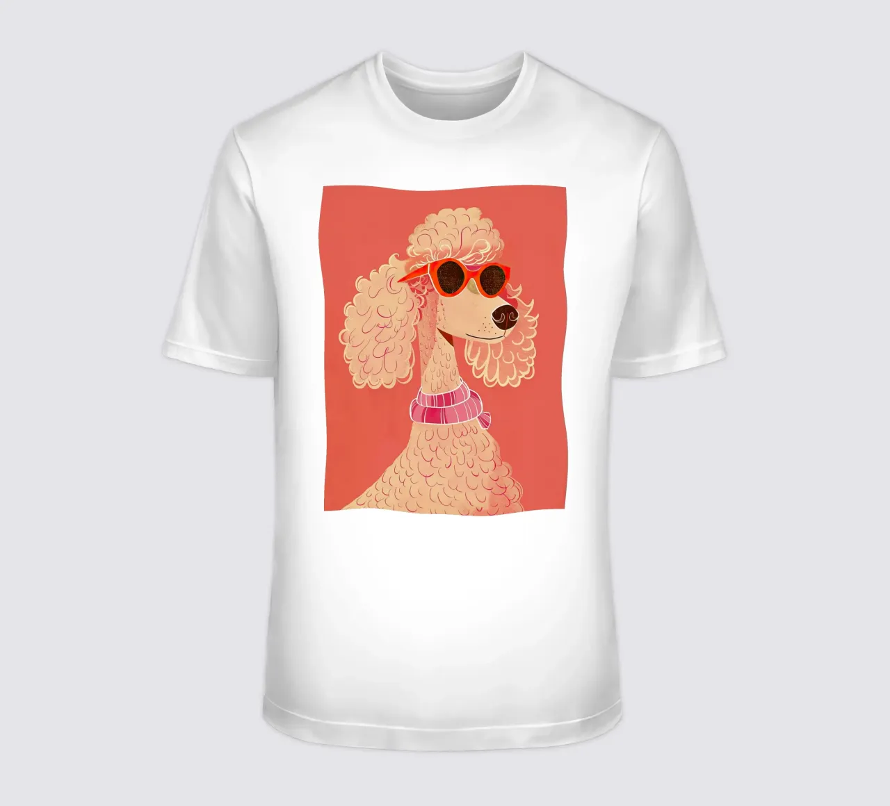 Caniche rétro glamour t-shirt de DaarbyN