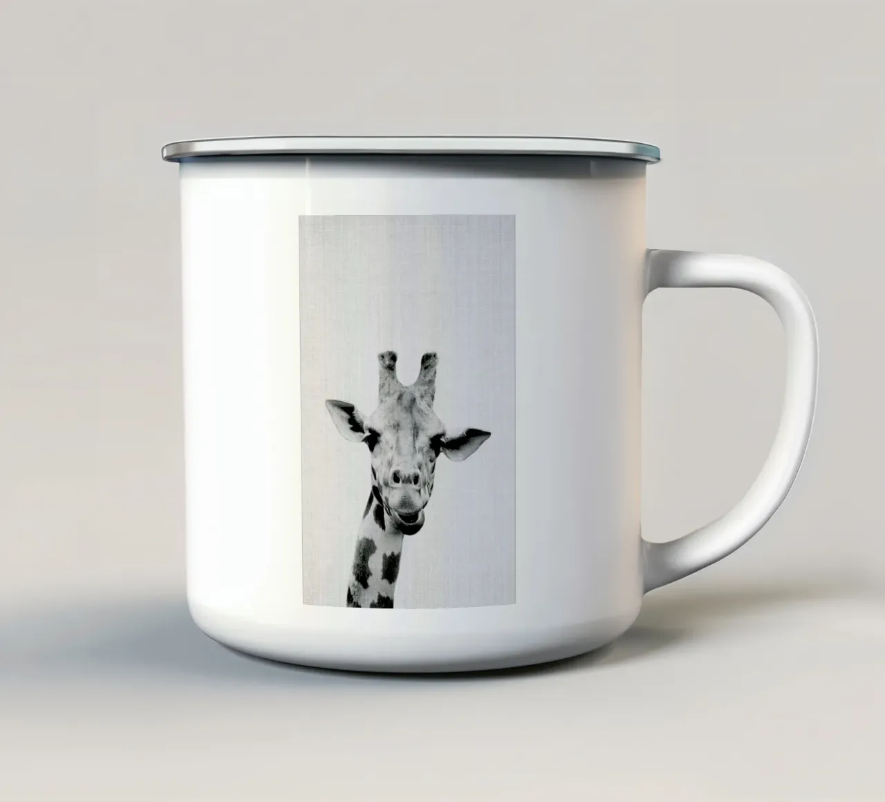 Print 41 emaille mok van Lila x Lola