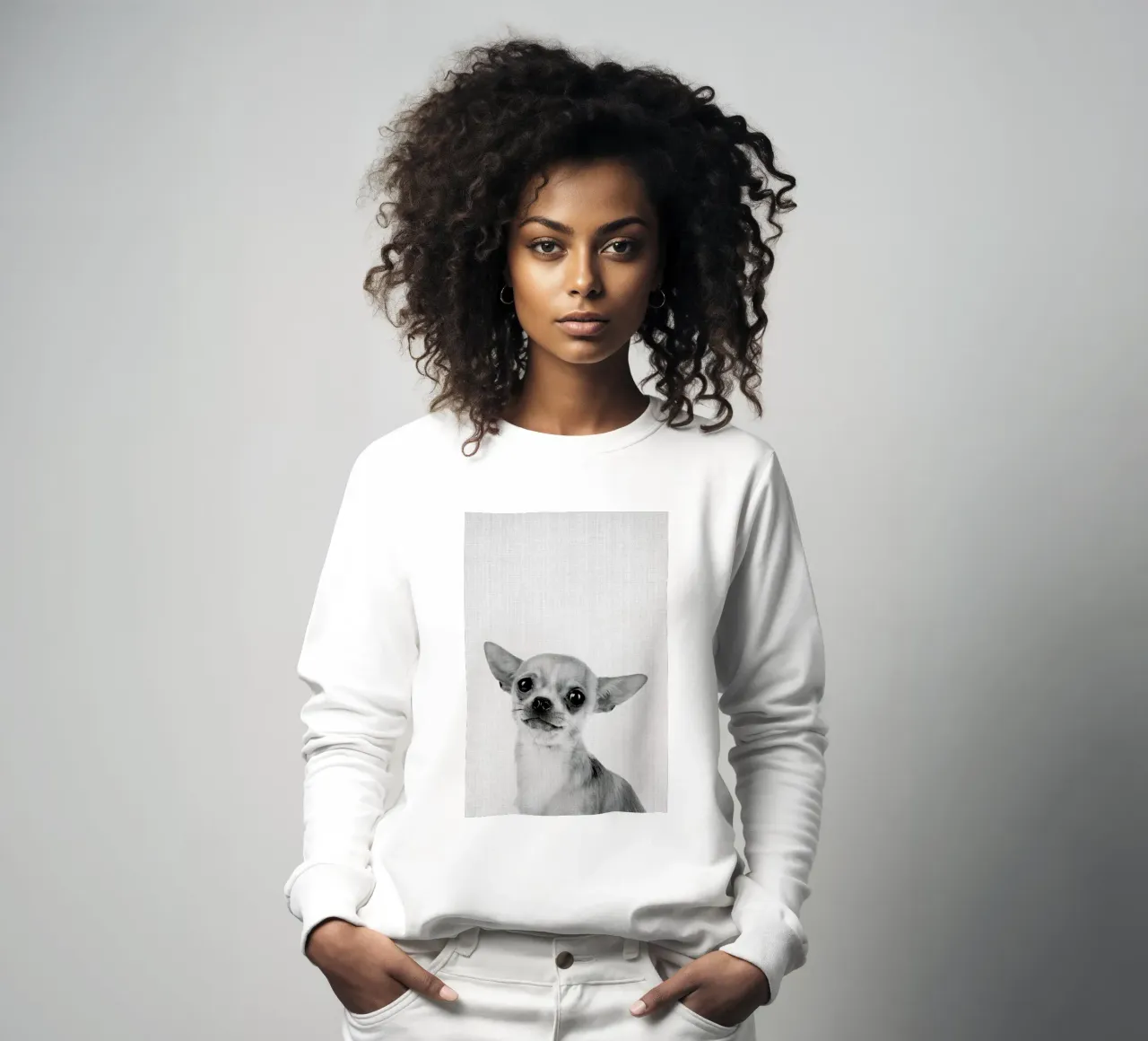 Print 53 felpa da Lila x Lola