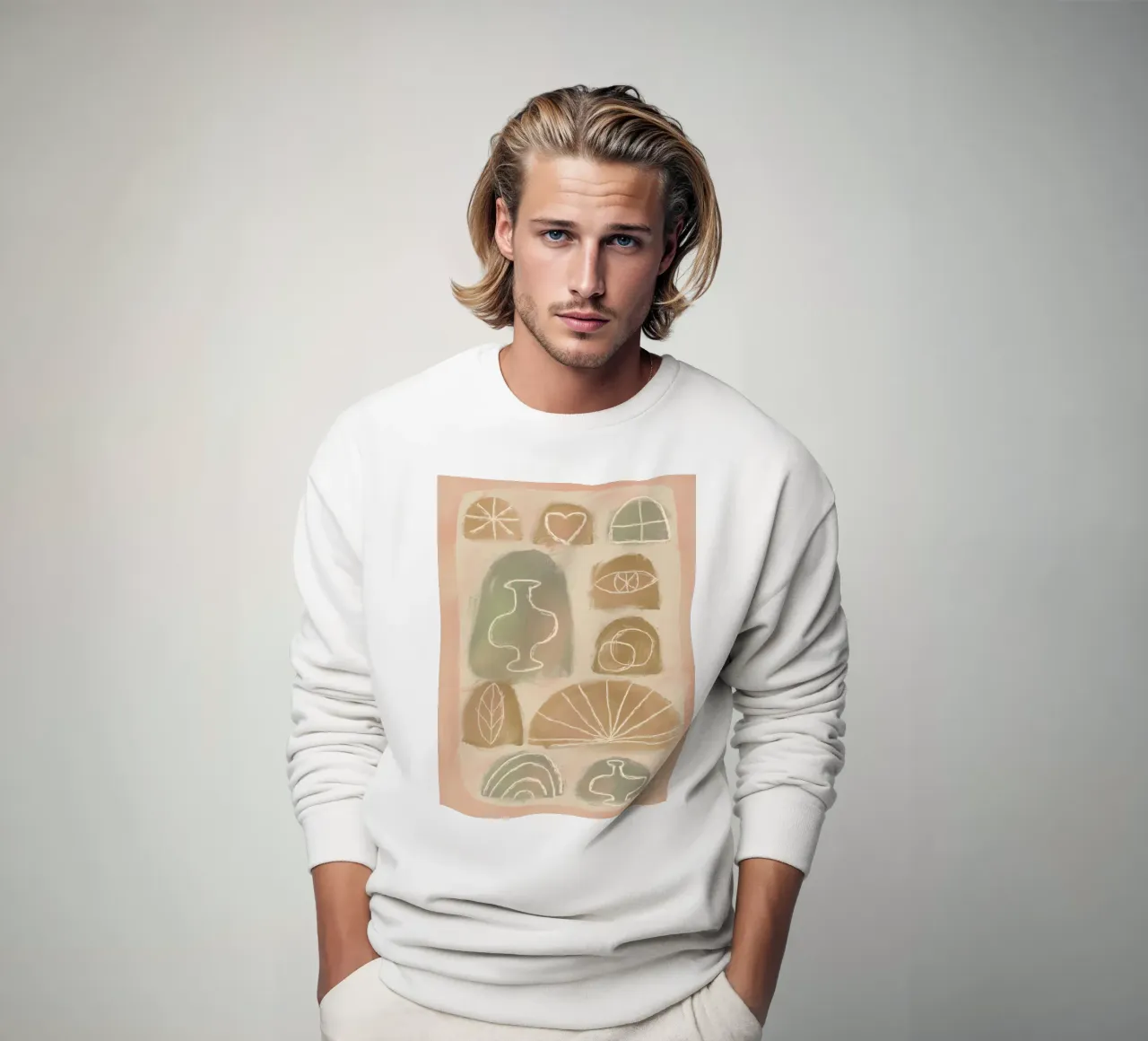 Random Collection sweatshirt by treechild