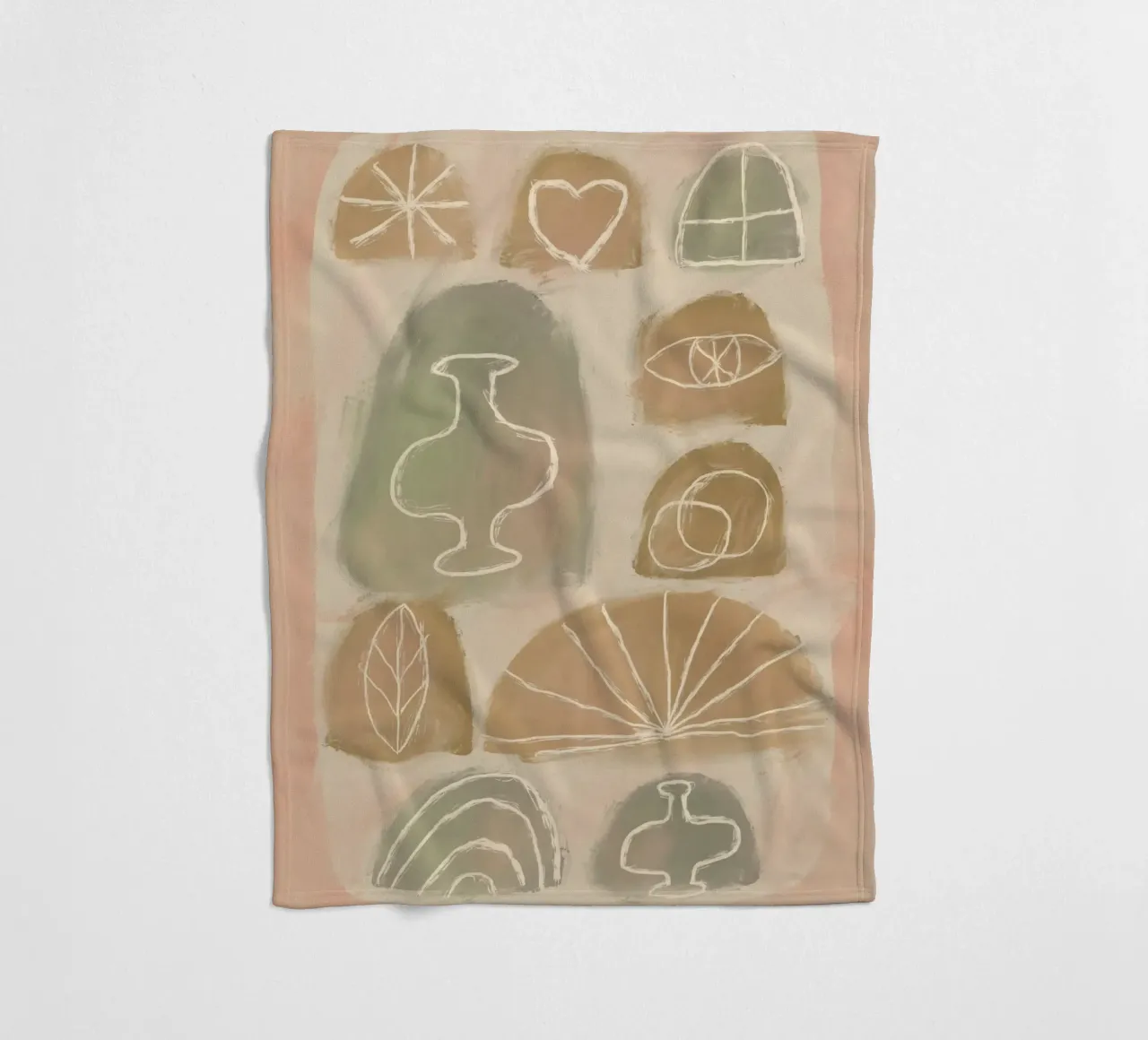 Random Collection Fleecedecke von treechild