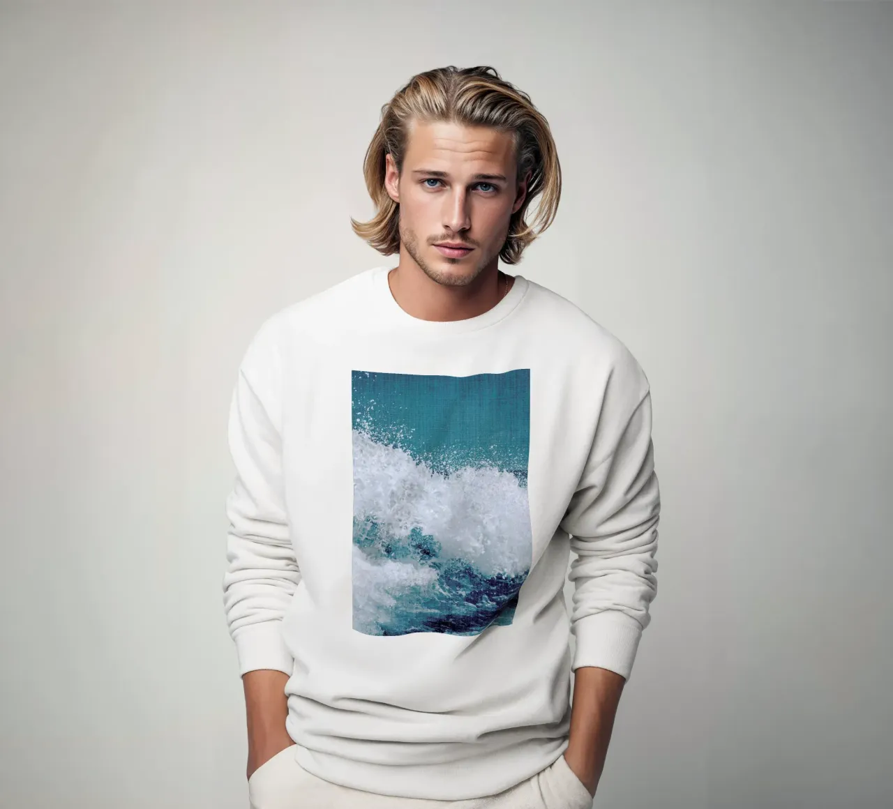 Print 211 sweatshirt van Lila & Lola