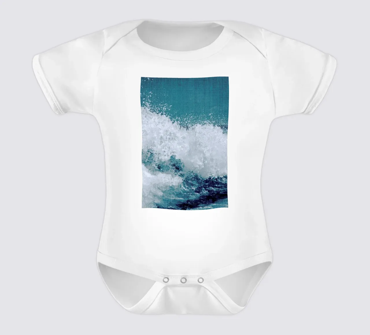 Print 211 body neonato maniche corte da Lila x Lola