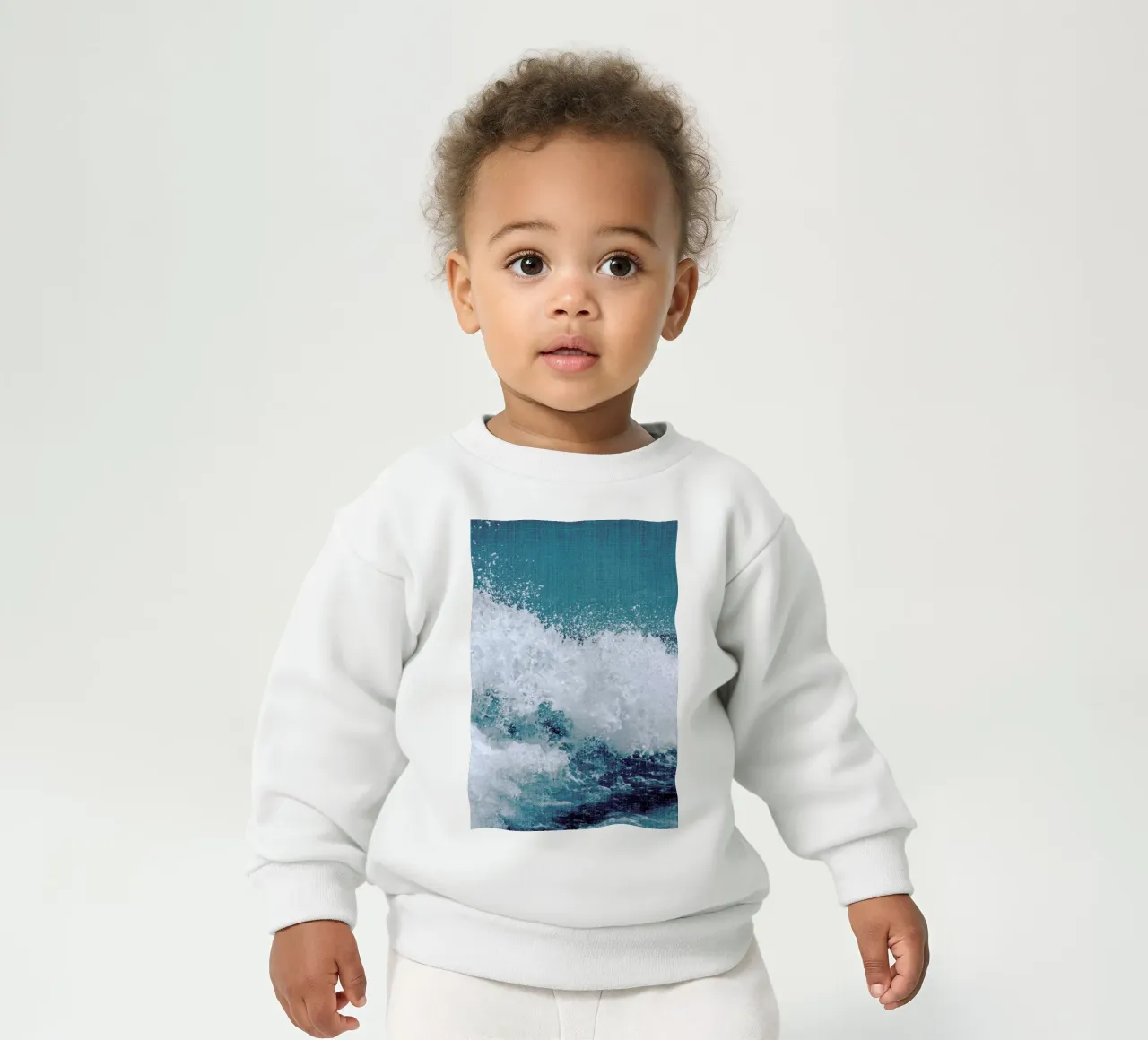 Print 211 felpa neonato da Lila & Lola