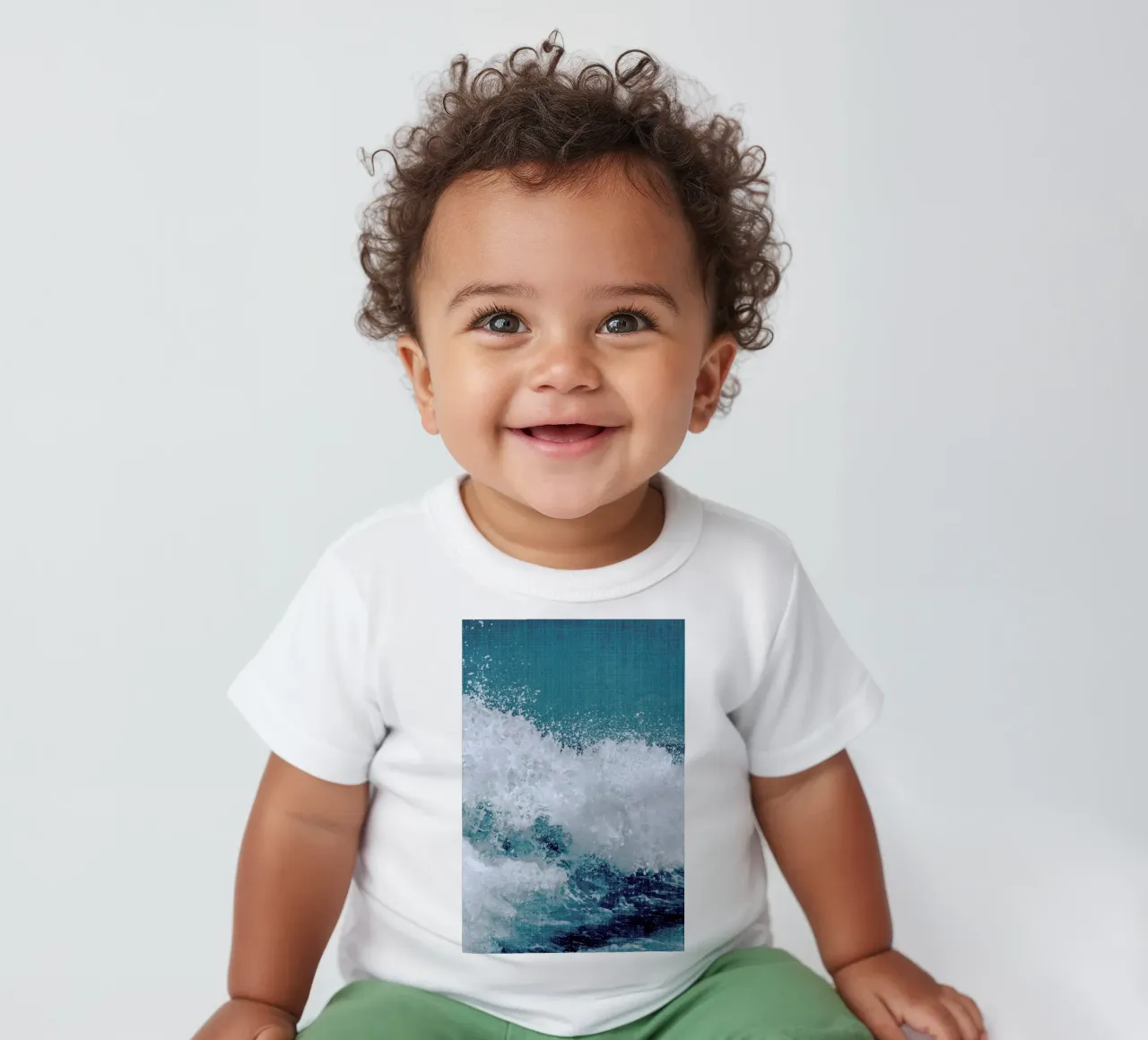 Print 211 maglietta neonato da Lila x Lola