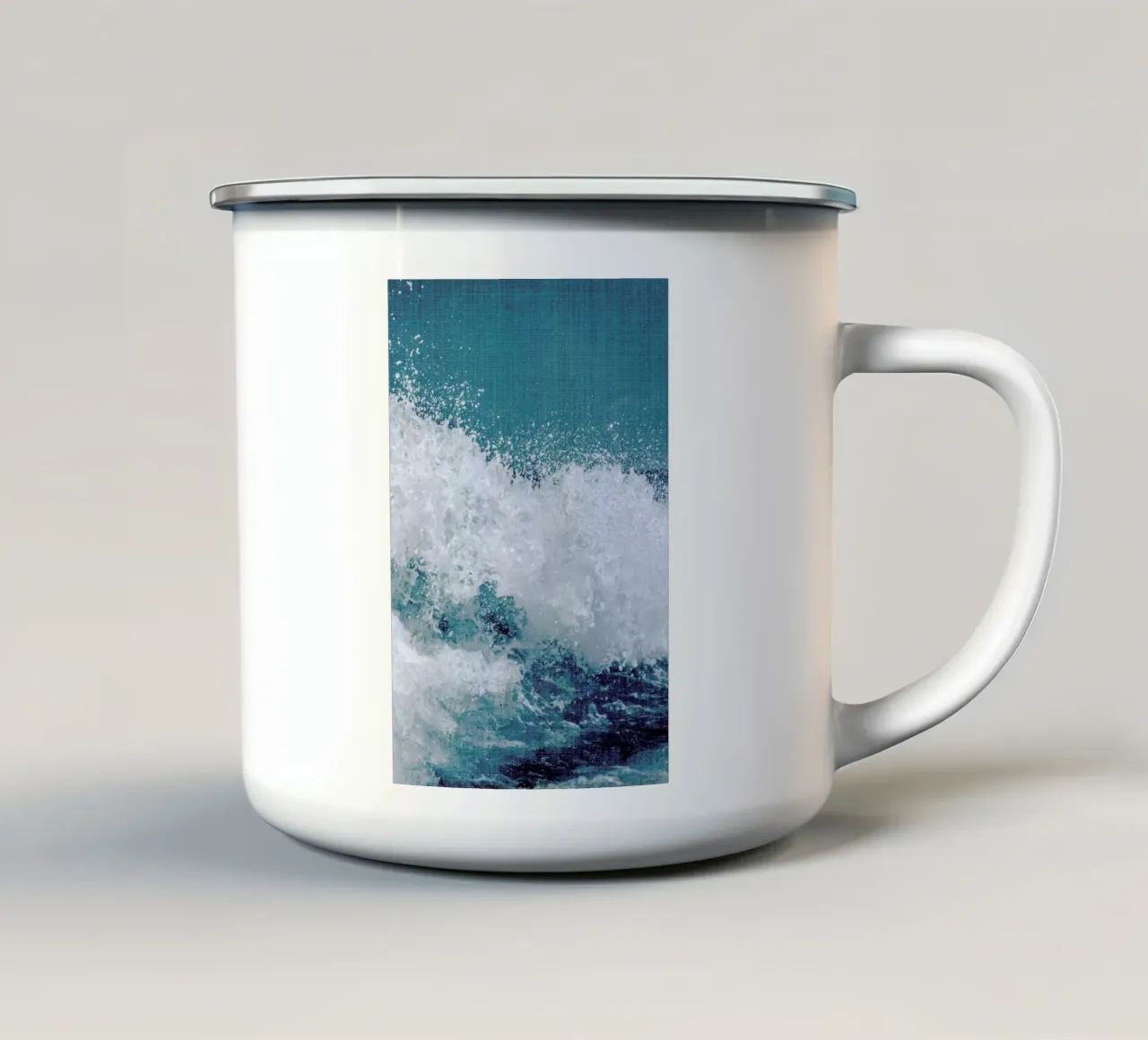 Print 211 tazza in smalto da Lila x Lola