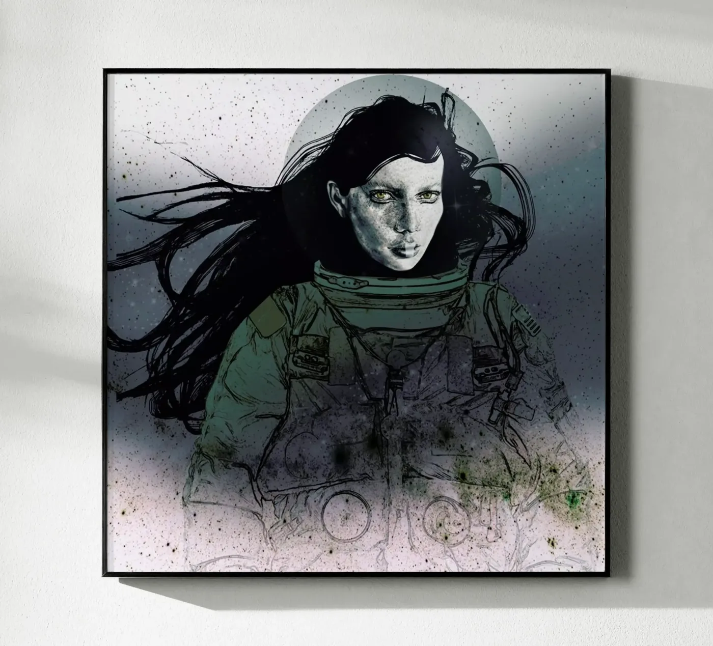 Astronaut 2 plexiglas de Agnes KR Patience