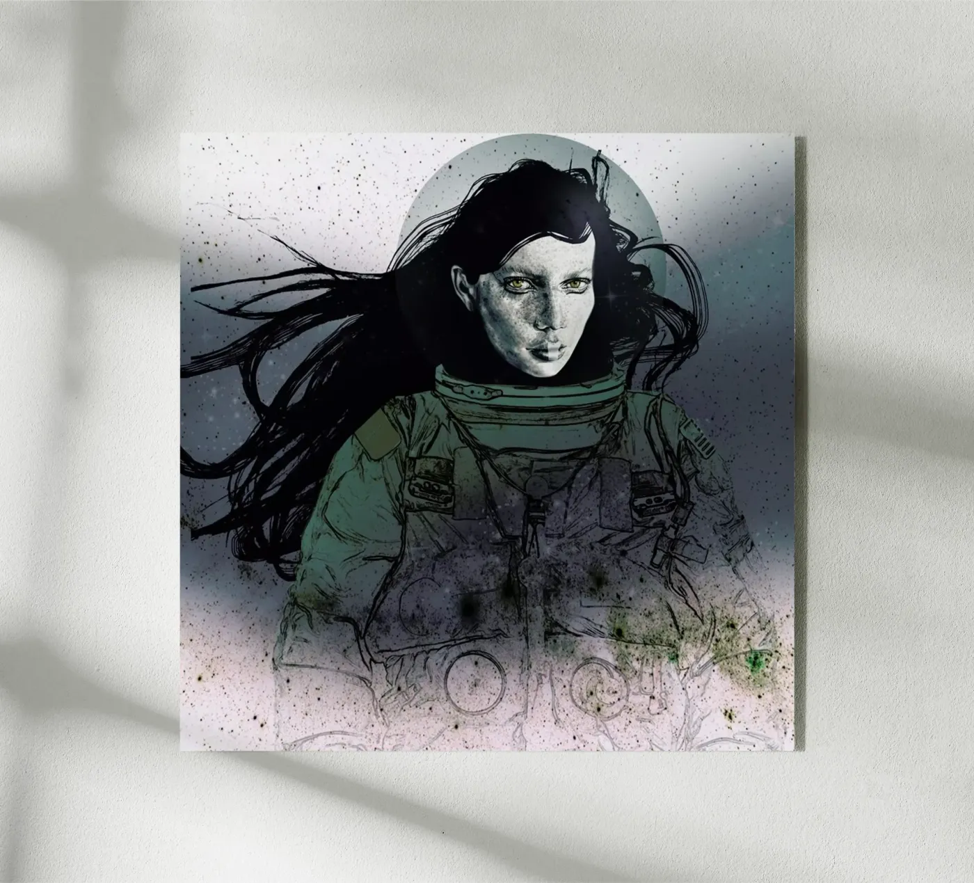 Astronaut 2 plexiglas de Agnes KR Patience