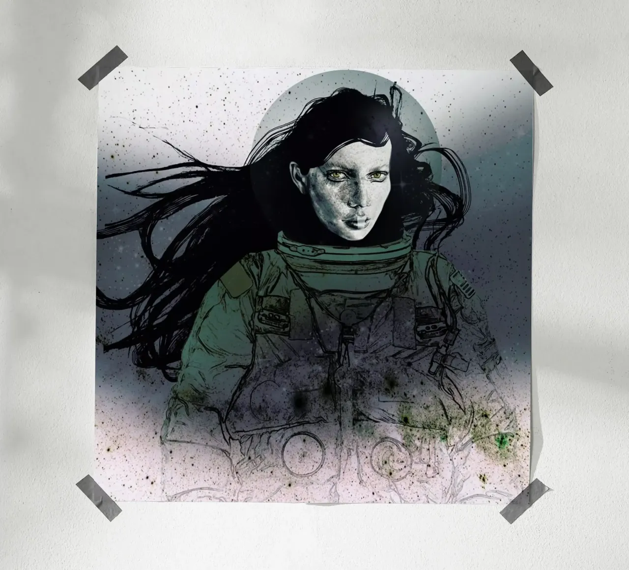 Astronaut 2 poster da Agnes KR Patience