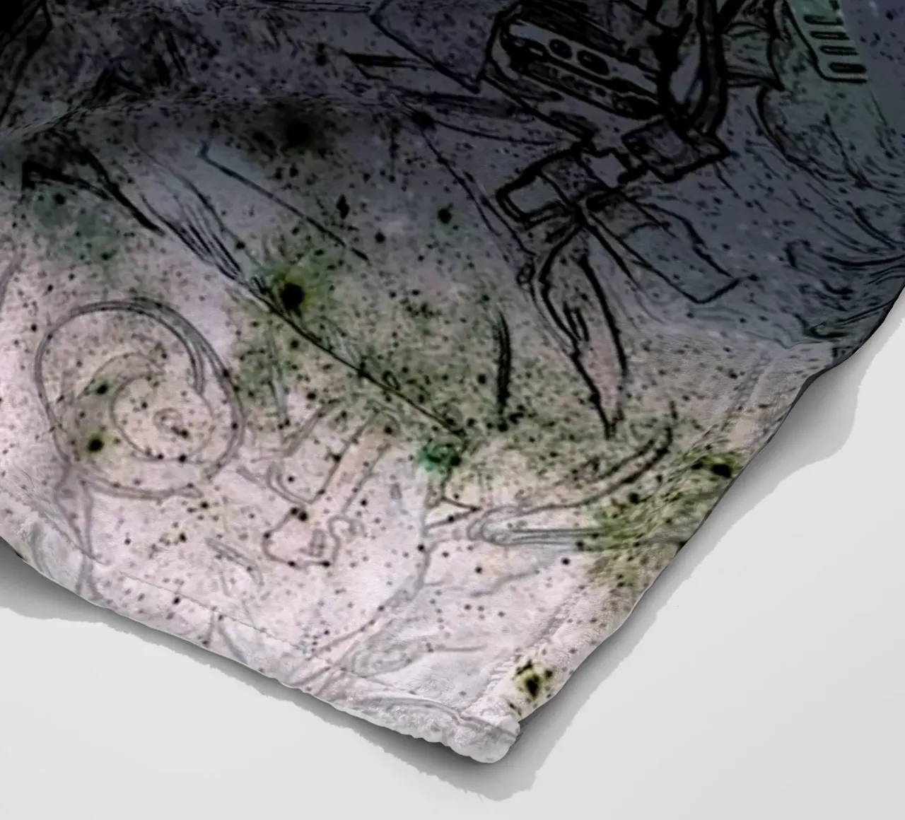 Astronaut 2 fleecedeken van Agnes KR Patience