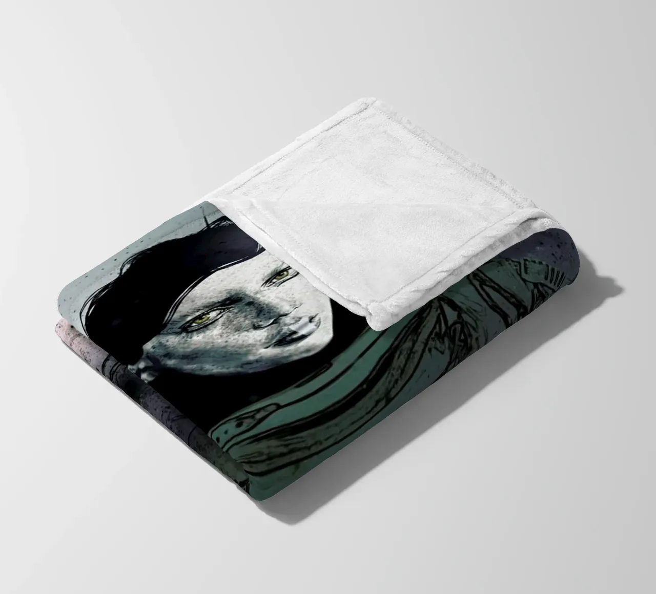 Astronaut 2 fleecedeken van Agnes KR Patience