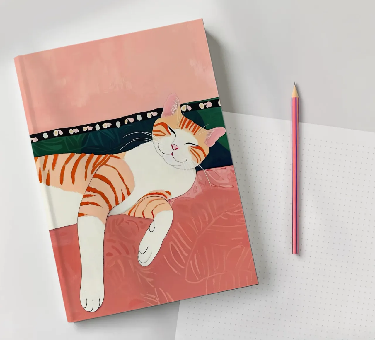 Cat Nap notebook by DaarbyN