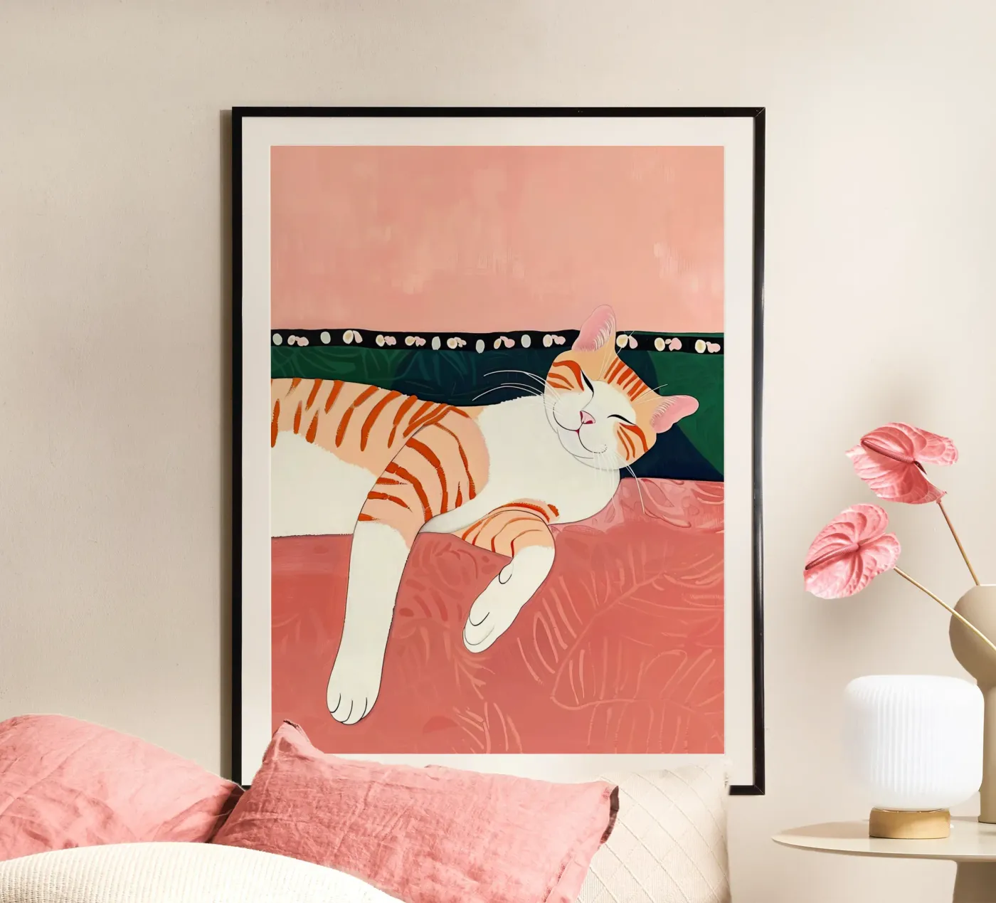 Kattenluier poster van DaarbyN