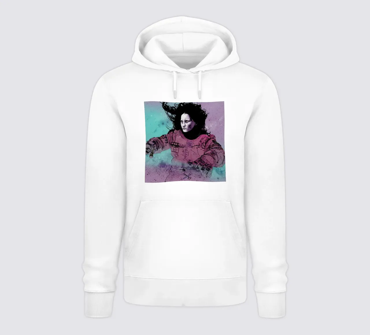 Astronaut 3 felpa con cappuccio da Agnes KR Patience