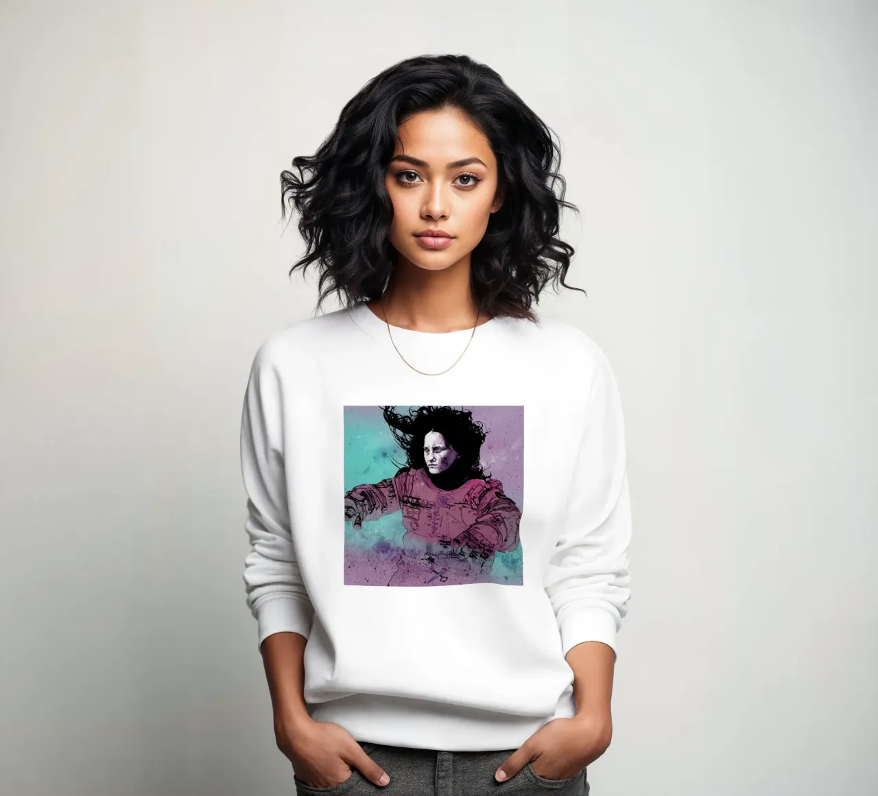 Astronaut 3 felpa da Agnes KR Patience