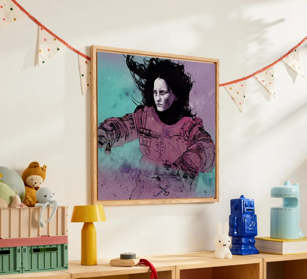 Astronaut 3 plexiglass da Agnes KR Patience