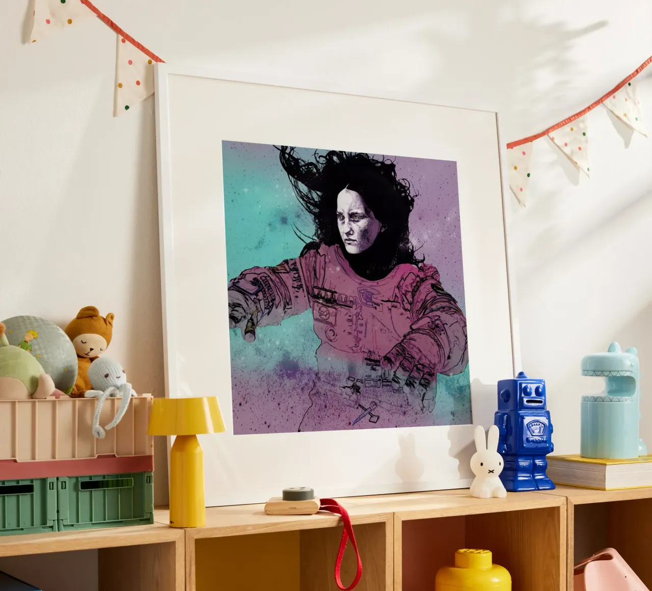 Astronaut 3 poster da Agnes KR Patience