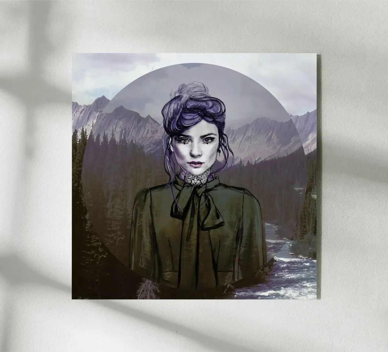 Purple Sky plexiglass da Agnes KR Patience